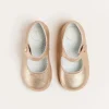 Pepa London Leather Mary Jane Baby Shoes in Gold (20-26EU)