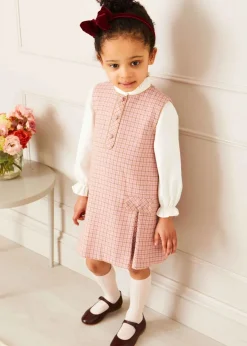 BOY Pepa London Light Pink Ribbed Knee-High Socks (3mths-10yrs)