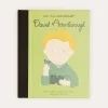 BOY Pepa London Little People, Big Dreams - David Attenborough Book in Green