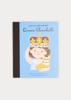 BOY Pepa London Little People, Big Dreams - Queen Elizabeth Book in Blue
