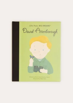 BOY Pepa London Little People, Big Dreams - David Attenborough Book in Green