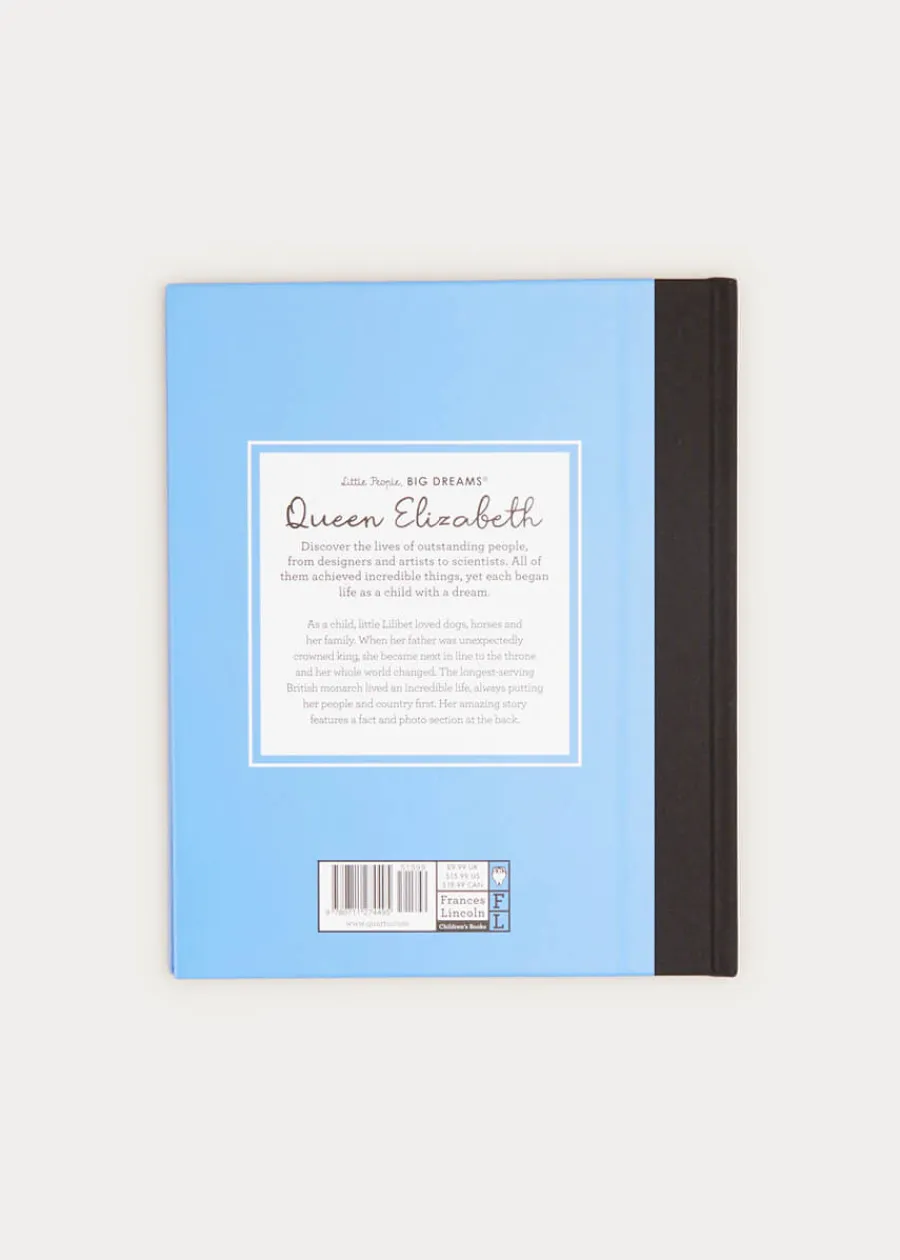 BOY Pepa London Little People, Big Dreams - Queen Elizabeth Book in Blue