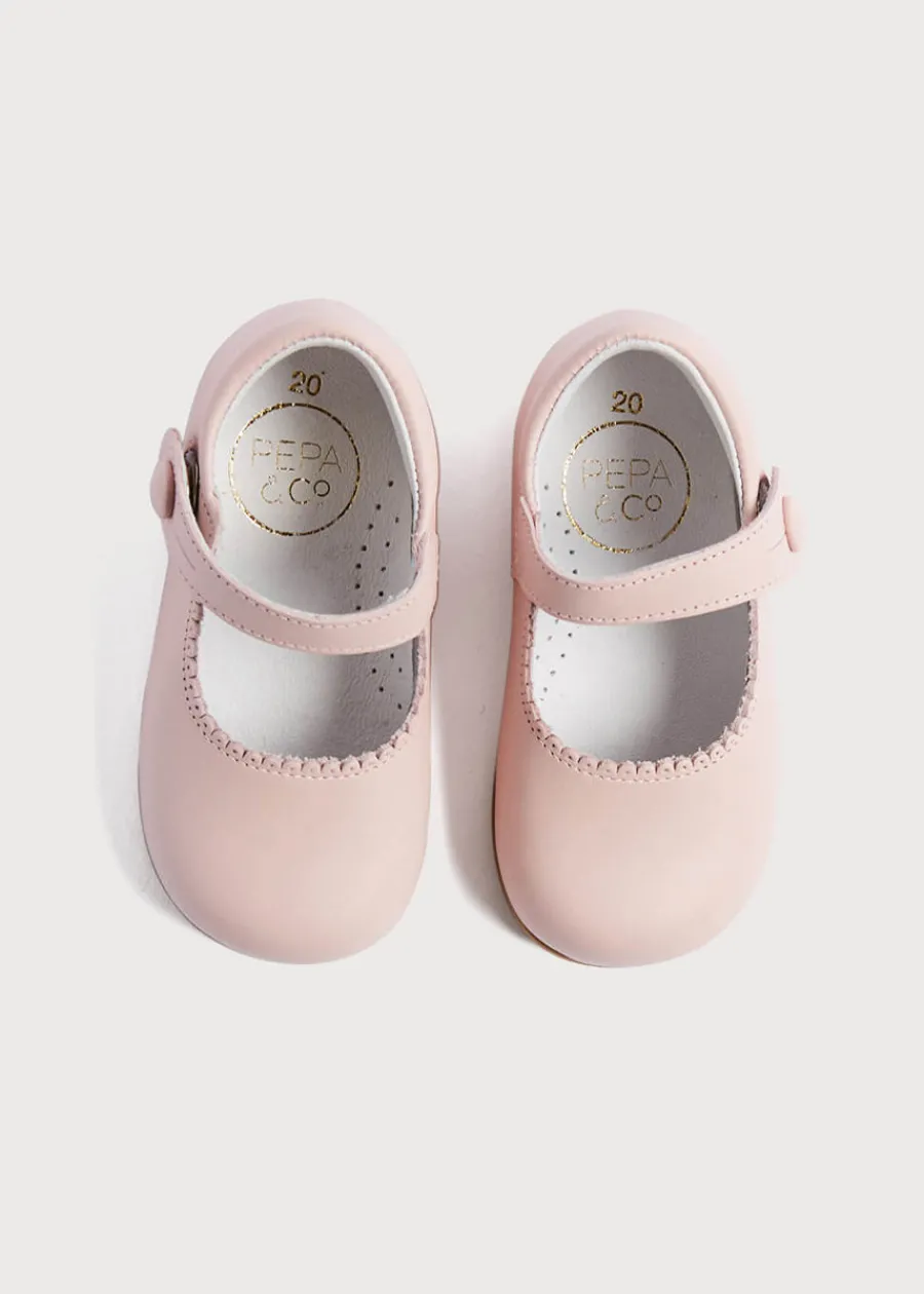 Pepa London Mary Jane Baby Shoes in Pink (20-26EU)