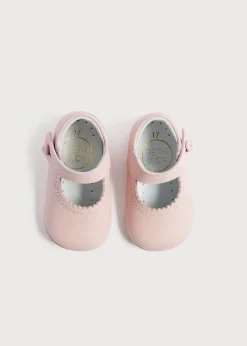 BOY Pepa London Mary Jane Pram Shoes in Pink (17-20EU)