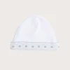 BOY Pepa London Newborn Hat with Green Hand Smocked Detail (0-3mths)