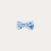 BOY Pepa London Olivia Floral Small Bow Hair Clip in Blue
