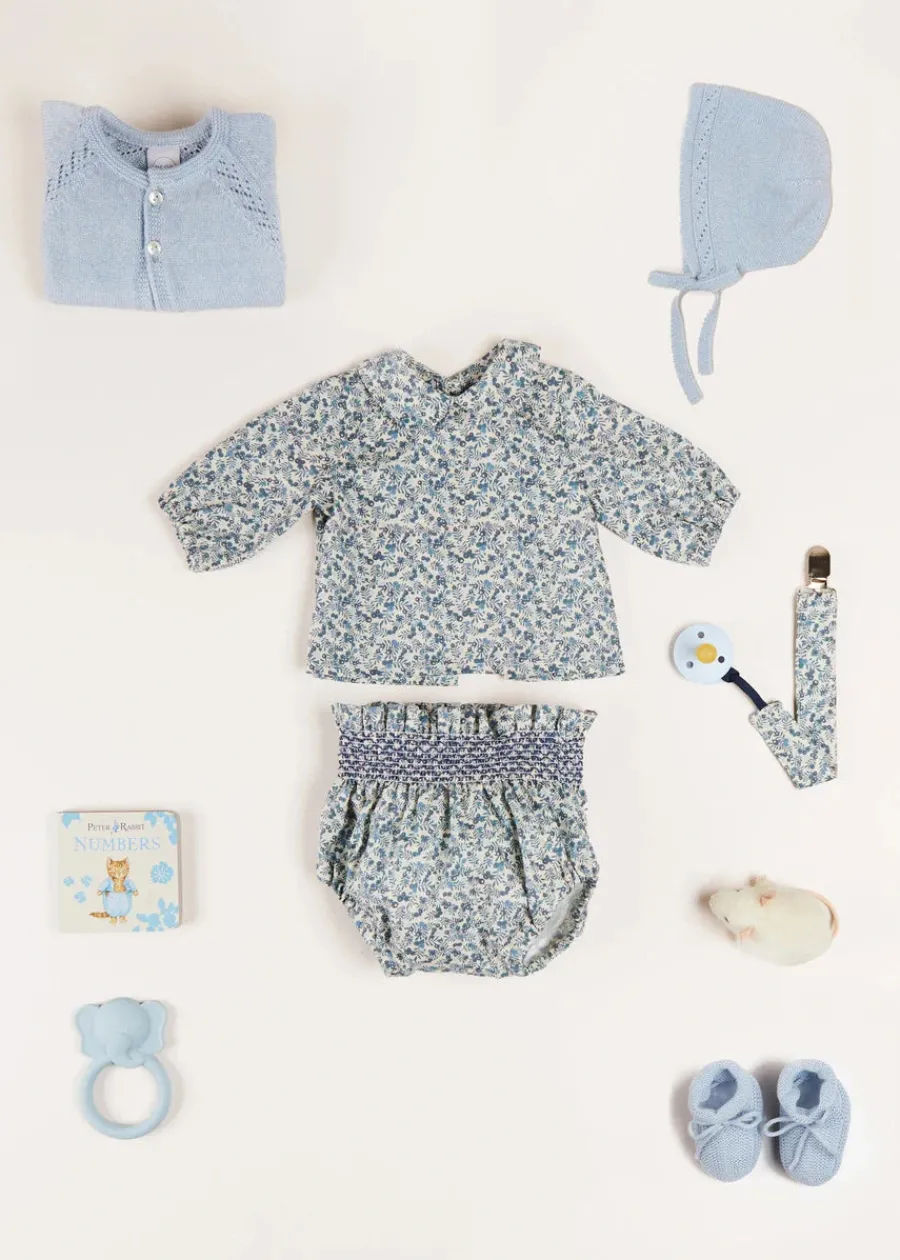 BOY Pepa London Openwork Bonnet In Blue (S-L)