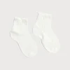 BOY Pepa London Openwork short socks White (0mths-8yrs)
