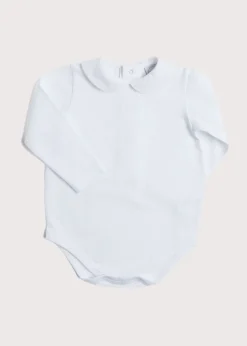 BOY Pepa London Peter Pan Collar Bodysuit in White (0mths-3yrs)