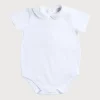 BOY Pepa London Peter Pan Collar Bodysuit in White (0mths-3yrs)