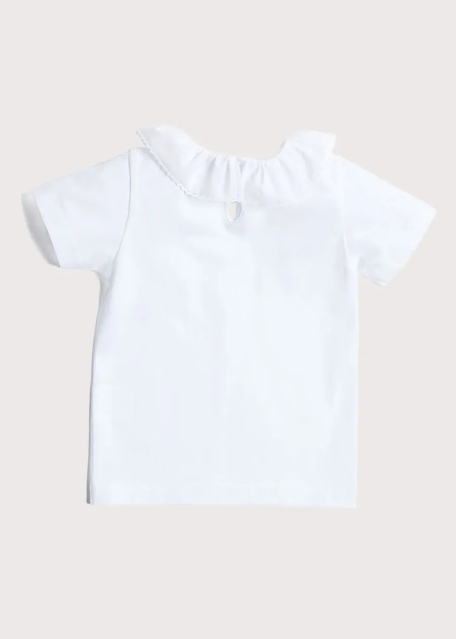 BOY Pepa London Piculina Trim Top in White (2-10yrs)