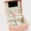 BOY Pepa London Pink Leather Musical Jewellery Box