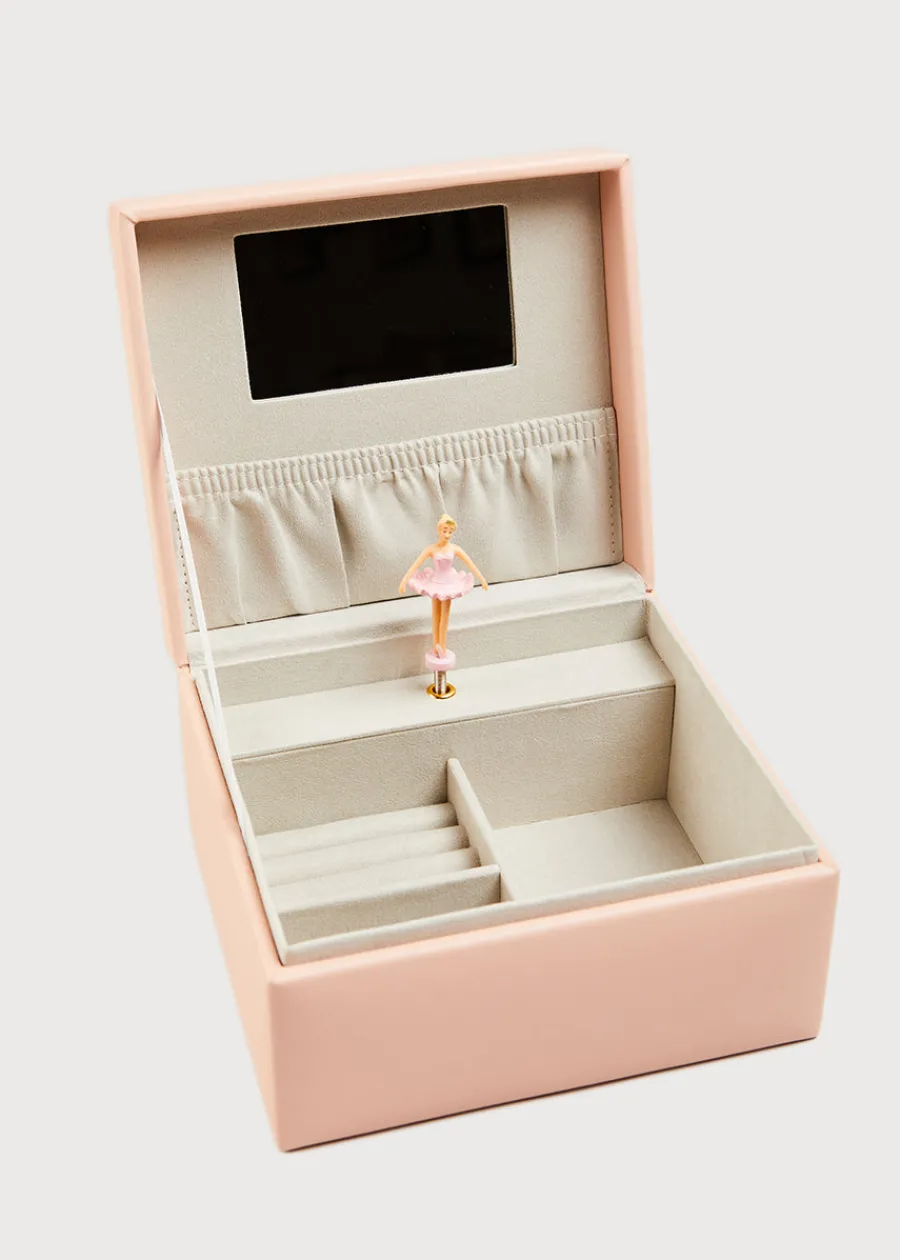 BOY Pepa London Pink Leather Musical Jewellery Box