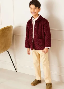 BOY Pepa London Plain Five Pocket Chino Trousers in Camel (4-10yrs)
