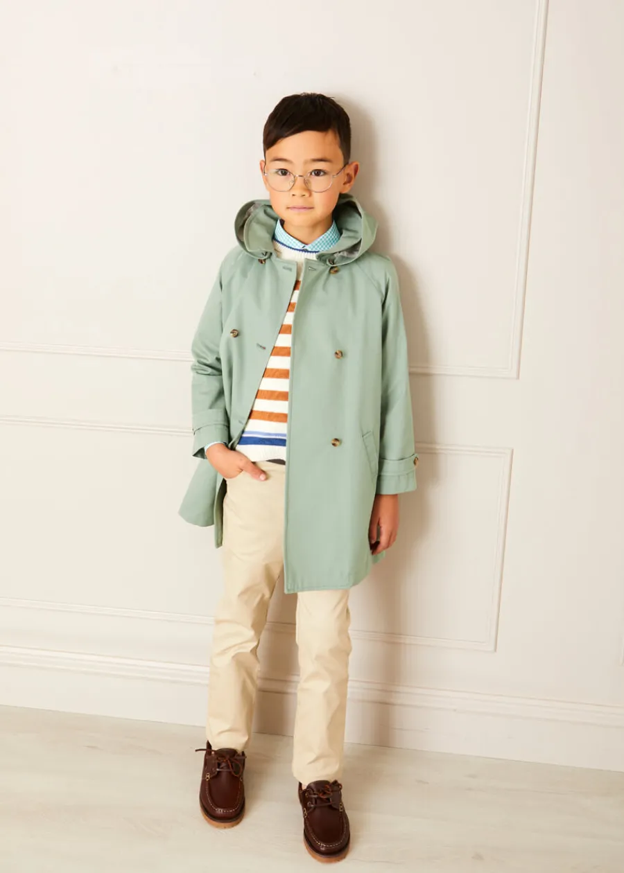 BOY Pepa London Plain Five Pocket Chino Trousers in Camel (4-10yrs)