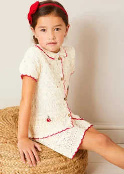 BOY Pepa London Plain Linen Hairband in Red