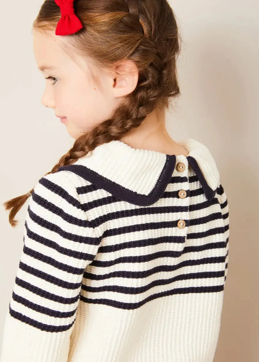 BOY Pepa London Plain Linen Small Bow Hair Clip in Red