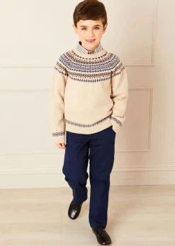 BOY Pepa London Pocket Detail Chino Trousers in Navy (4-10yrs)