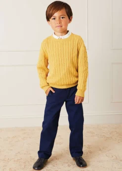 BOY Pepa London Pocket Detail Chino Trousers in Navy (4-10yrs)