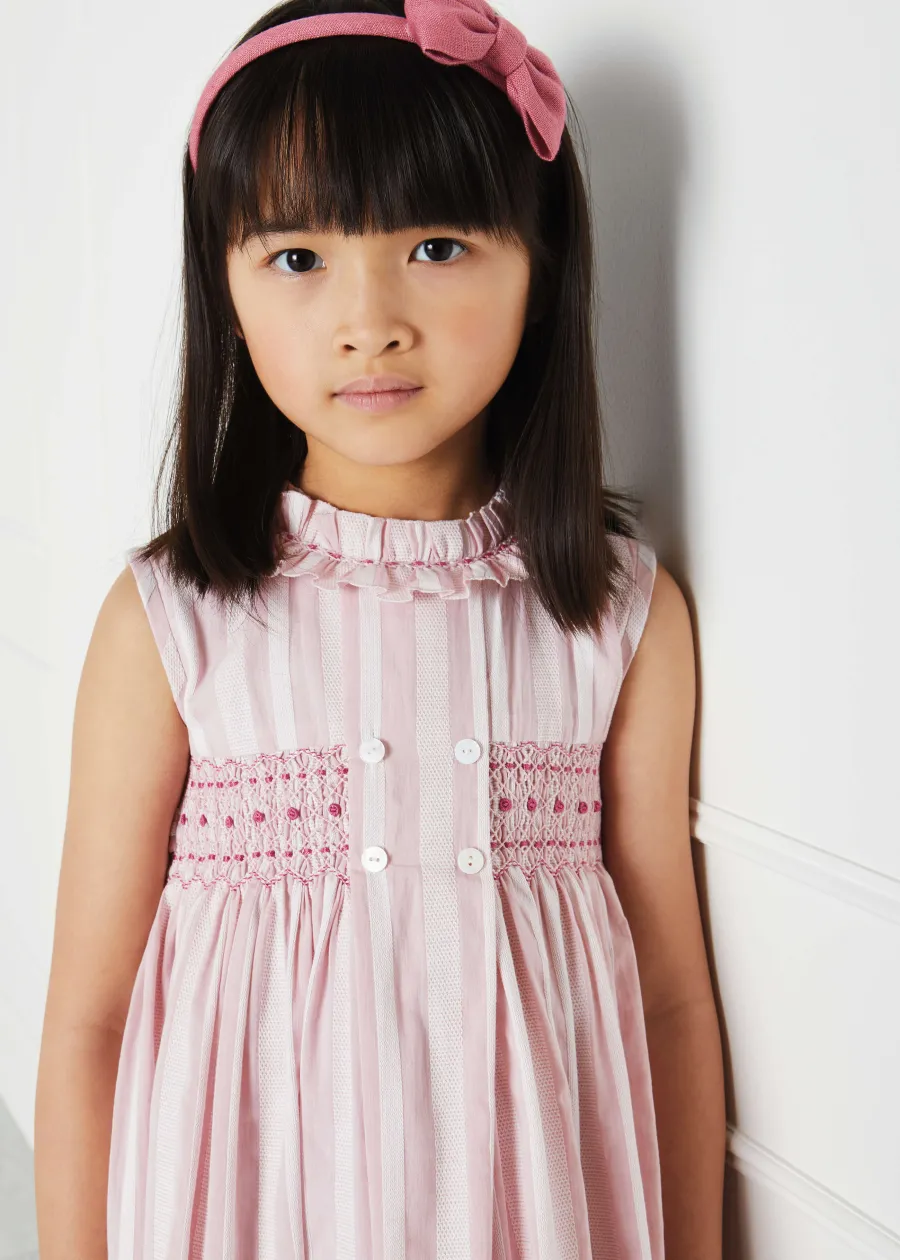 BOY Pepa London Raspberry Linen Hairband