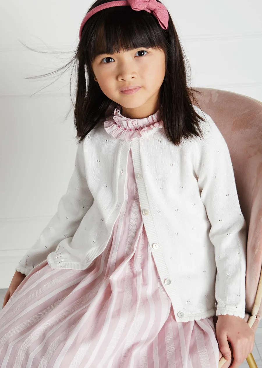 BOY Pepa London Raspberry Linen Hairband