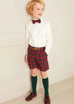 BOY Pepa London Ribbed Knee High Socks in Bottle Green (3mths-10yrs)