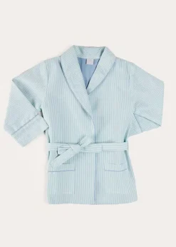BOY Pepa London Rochester Striped Dressing Gown in Green (18mths-10yrs)