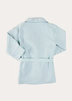 BOY Pepa London Rochester Striped Dressing Gown in Green (18mths-10yrs)