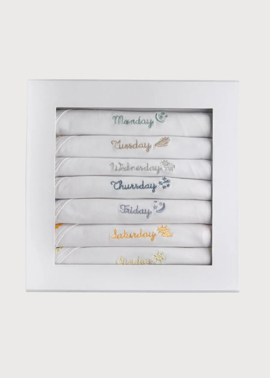 BOY Pepa London Seven Days a Week Bodysuit Set (0-12mths)