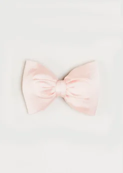 BOY Pepa London Silk Small Bow Clip in Pink