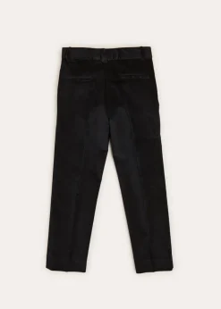 BOY Pepa London Smart Velvet Trousers In Black (4-10yrs)
