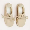 BOY Pepa London Suede Lace-up Espadrilles in Beige (24-35EU)