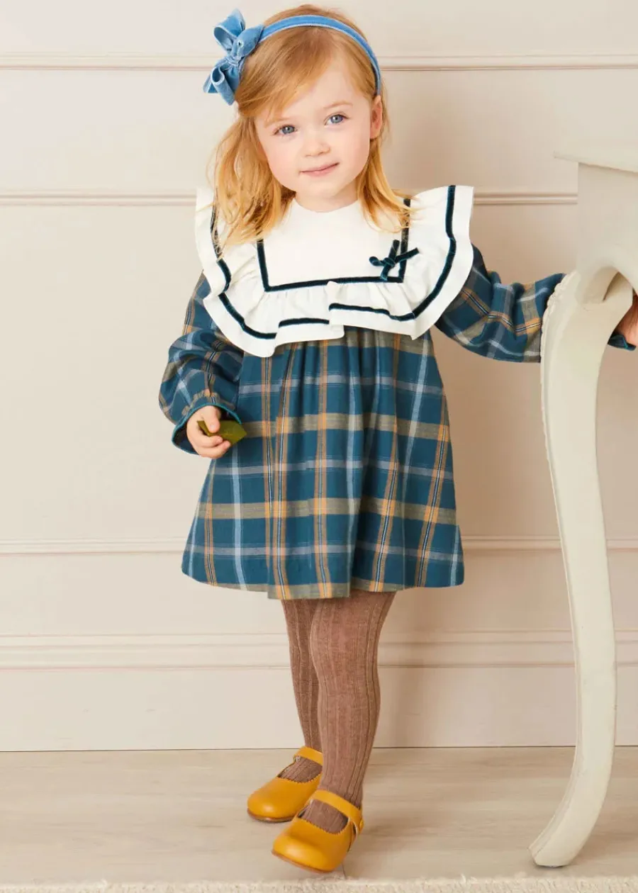 BOY Pepa London Taupe Ribbed Tights (0mths-10yrs)