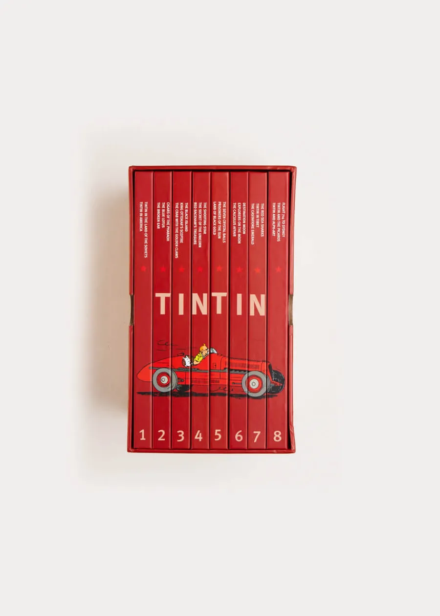 BOY Pepa London Tintin Book Set in Red