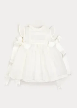 Pepa London Traditional Cream Christening Gown (3mths-5yrs)
