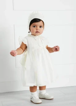 Pepa London Traditional Cream Christening Gown (3mths-5yrs)