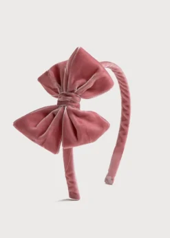 BOY Pepa London Velvet Hair-Band in Pink