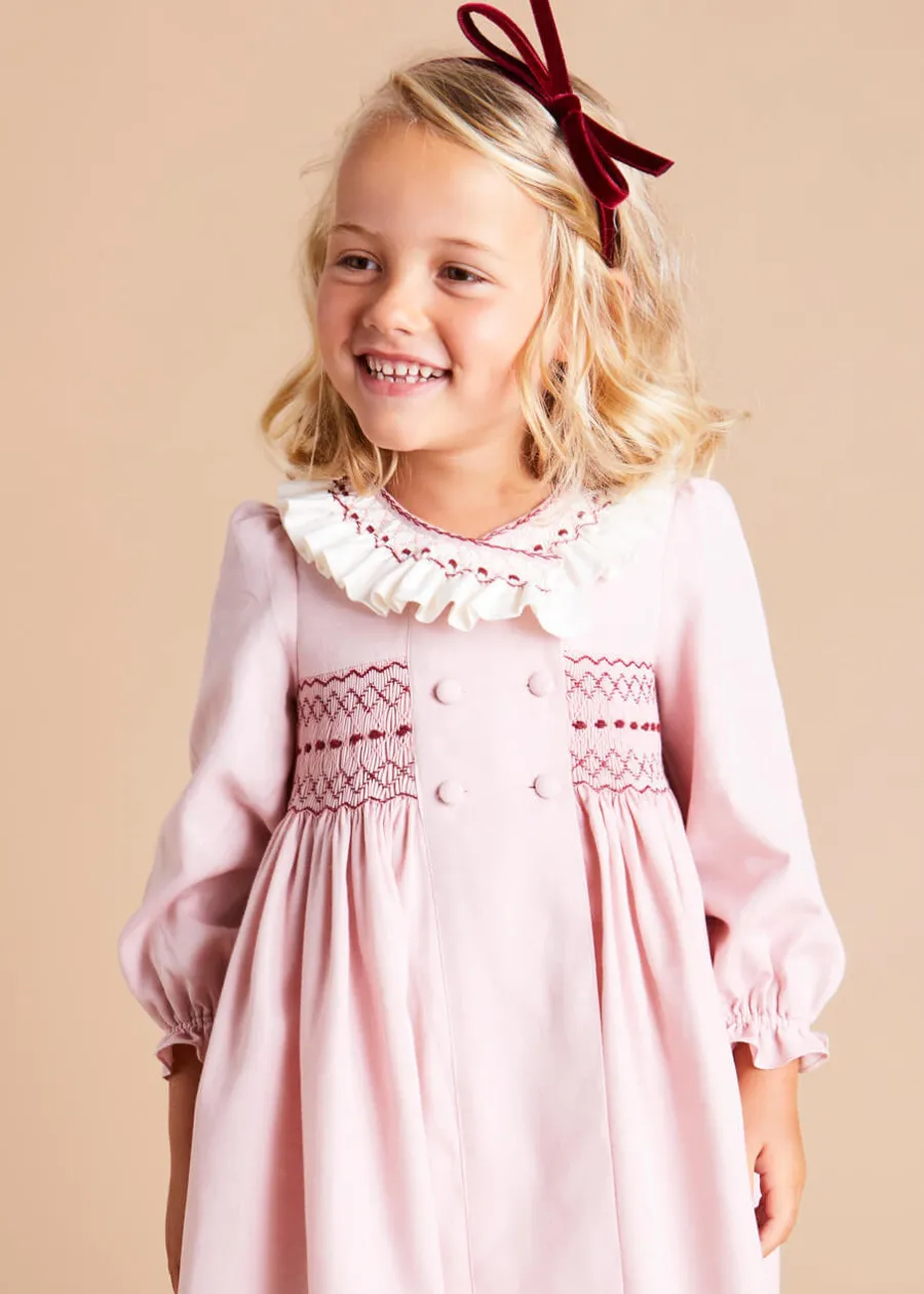 BOY Pepa London Velvet Hairband with Thin Burgundy Bow