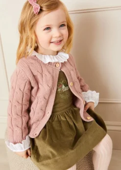 BOY Pepa London Velvet Medium-Bow Clip in Pink