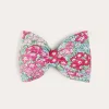 BOY Pepa London Viola Floral Medium Bow Hair Clip in Pink