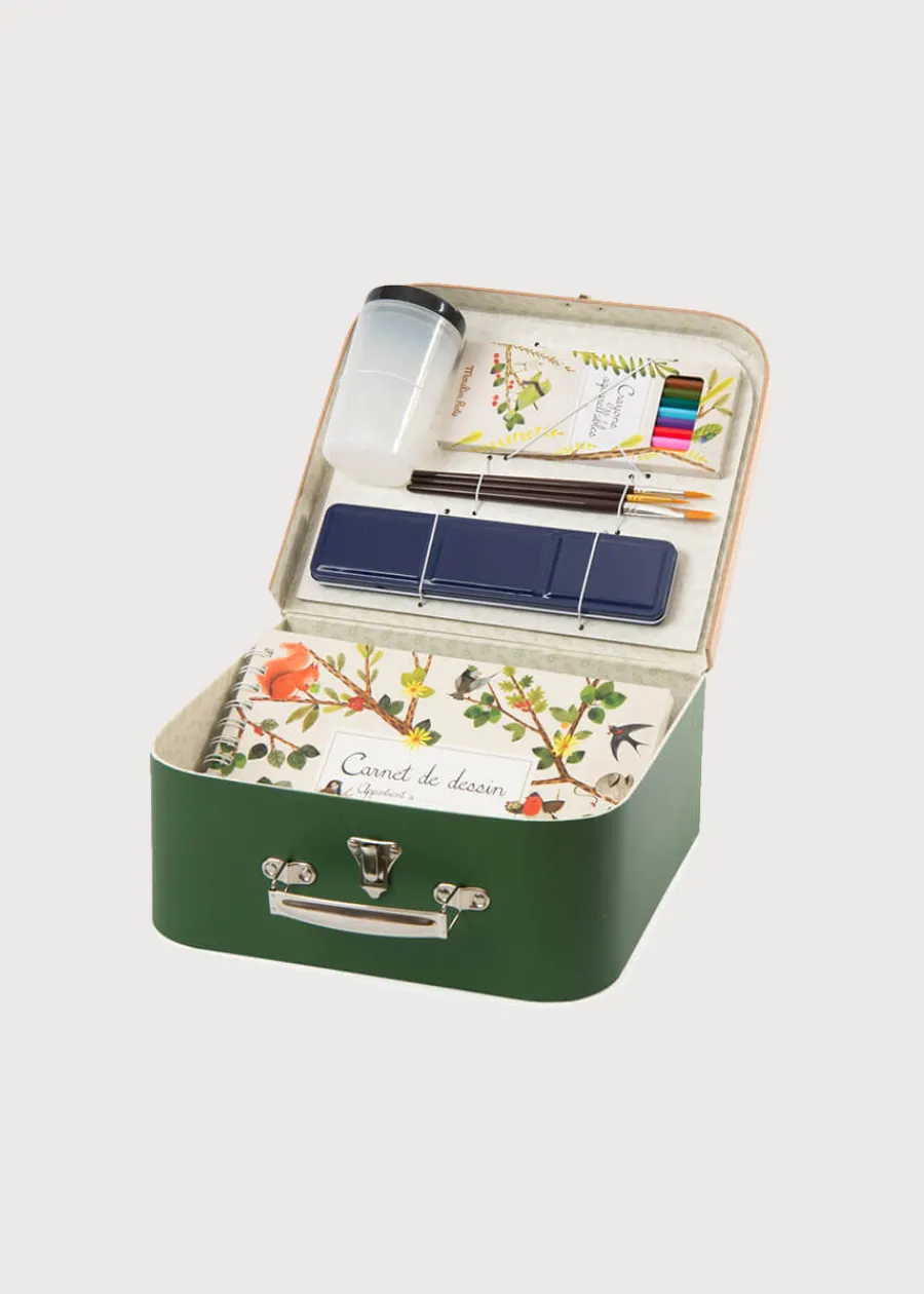 BOY Pepa London Watercolour Artists Kit In Mini Suitcase
