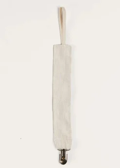 BOY Pepa London Waterford Striped Dummy Clip in Beige