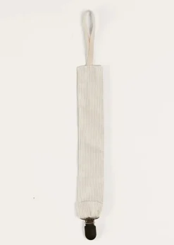 BOY Pepa London Waterford Striped Dummy Clip in Beige
