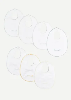 BOY Pepa London White Bibs Seven Days A Week Set