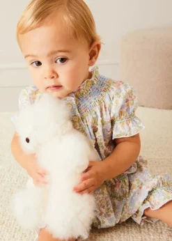 BOY Pepa London White Teddy Bear (100% Alpaca Fur)