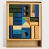 BOY Pepa London Wooden Blocks in Blue