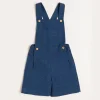BOY Pepa London Wool Front Pocket Dungarees in Blue (18mths-5yrs)