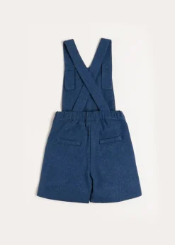 BOY Pepa London Wool Front Pocket Dungarees in Blue (18mths-5yrs)